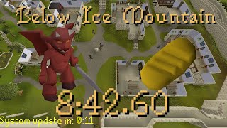 OSRS WR Below Ice Mountain  84260 [upl. by Eenobe580]