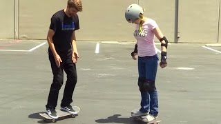 LEARNING TO SKATEBOARD [upl. by Nairrod]