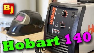 Hobart Handler 140 Review amp Welding [upl. by Demodena]