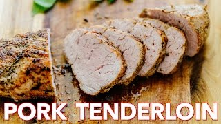 How To Make Roasted Pork Tenderloin  Dinner in 30 Minutes [upl. by Valentina15]