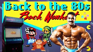 Back To The 80s  The Baddest Samir Bannout Back Workout  Video Game Edition [upl. by Neliac]