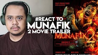 ZHAFVLOG  DAY 198365  React to Munafik 2 Movie Trailer [upl. by Arraet509]