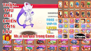 Game Lậu Thần Thú Đại Chiến CN16 Lậu  Update Mới Full Pokemon và 16 Code Vip Siêu Ngon Có IOS APK [upl. by Blumenfeld]