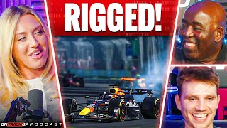 Max Verstappen Was RIGGED  Carlos Sainz VICTORIOUS Down Under  On Track GP Podcast [upl. by Olwen158]