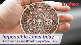 From Impossible to Easy Advanced Laser Wood Inlay Made Easy [upl. by Broek686]