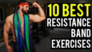 10 Best Resistance Band Exercises to Build Muscle Target Every Muscle [upl. by Showker891]