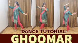 GHOOMAR  DANCE TUTORIAL  PADMAVAT DEEPIKA PADUKON  NAVRATRI SPECIAL  SANGEET CHOREOGRAPHY [upl. by Derdle684]