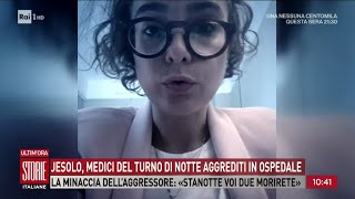 A Jesolo medici del turno di notte aggrediti in ospedale  Storie italiane 08052024 [upl. by Ihskaneem]