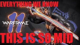 WARFRAME NEWS 11th Anniversary Full Overview All Alert DatesFree Items  Whispers In The Wall [upl. by Hodgkinson]