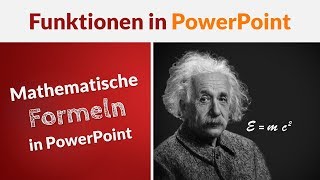 So bekommst du Formeln in deine Präsentation  Funktionen in PowerPoint [upl. by Janaye319]