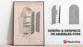 Curso de Diseño y Despiece de Mobiliario en SketchUp Online [upl. by Catherin43]