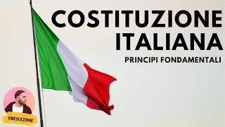 EDUCAZIONE CIVICA  La Costituzione italiana e i primi 12 articoli [upl. by Georgette]