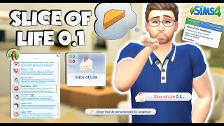 SLICE OF LIFE  Nuevas animaciones y personalidades para tus sims TutorialReview Sims 4 [upl. by Socrates201]