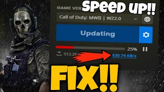 How To Fix Warzone 2 Slow Download Speeds Battlenet Fix Slow Download Speeds for COD Warzone 20 [upl. by Naehs719]