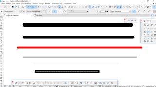 Comment dessiner les lignes avec épaisseur et comment modifier les épaisseurs des ligne des outils [upl. by Elyssa]