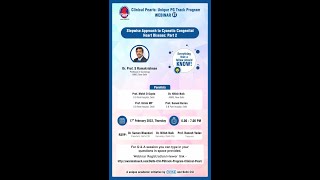 Approach to Cyanotic Congenital heart disease Part II Prof S Ramakrishnan [upl. by Ebonee]