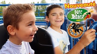 VLOG  On test le Pégase Express   Nouveauté 2017 Parc Astérix [upl. by Robena]