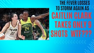 Indiana Fever Game 19 Recap Storm Wins 8977 as Caitlin Clark takes Only 9 shots Wheres Taylor [upl. by Aramak644]