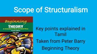 Scope of Structuralism explained Peter Barry Beginning Theory [upl. by Sineray732]