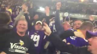 Minneapolis Miracle Reaction Vikings vs Saints Post Game Pandemonium [upl. by Ornstead]