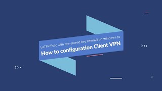 How to configuration Client VPN L2TPIPsec with Preshared key Meraki on Windows 10 [upl. by Manno]