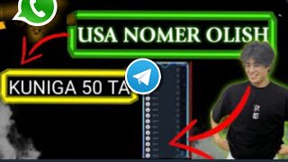 USA NOMER OLISH  KUNIGA 50 TA USA NOMER OLISH  XATOSIZ USA NOMER OLISH [upl. by Anelrahs]