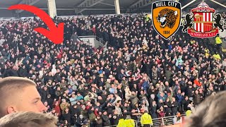 80TH MINUTE WINNER SENDS SUNDERLAND FANS MENTAL VS HULL CITY [upl. by Nelubez]