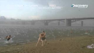 Sudden Hailstorm In Siberia  Chaos Caught On Camera [upl. by Ainniz967]