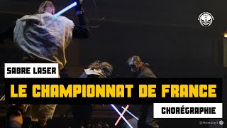 Le Championnat de France de Sabre Laser  Combat Chorégraphié [upl. by Fawnia]