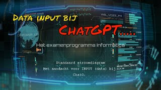 Les 2  Informatica stroomdiagram data input ChatGPT data nieuwe goud [upl. by Adnamma]