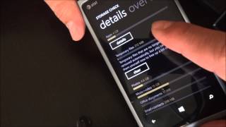 Overview Nokia Lumia 920 firmware v1308 update with Storage Check [upl. by Soo]