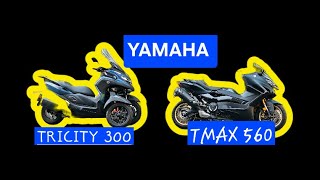 Yamaha Tricity 300 y Yamaha Tmax 560 [upl. by Neffirg]