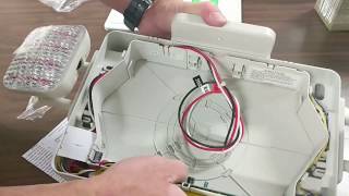 How To Install an Exit Sign by a Professional Electrician [upl. by Lil]