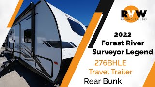 2022 Surveyor Legend 276BHLE Travel Trailer WalkThrough [upl. by Mela]