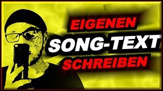 Songtext schreiben 🎤🎵 so schreibe ich meine Songtexte zur Musik [upl. by Anerak]