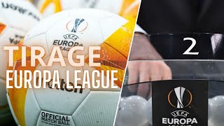 🔴🔵 TIRAGE LIGUE EUROPA LIVE  QUI POUR LOM LOL ET LASM  EUROPA LEAGUE DRAW  PHASE DE GROUPES [upl. by Owen]