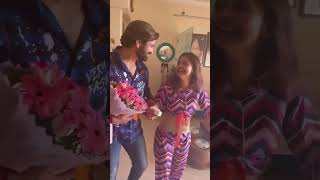 Gopi Bahu Devoleena Bhattacharjee Gets Engaged with Boyfriend Vishal Viral Shorts [upl. by Watson]