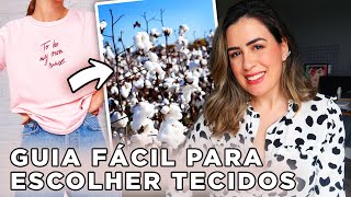 Melhores tecidos para o verão  Tudo que você precisa saber ☀️🔥😍 [upl. by Ileane]