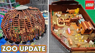 LEGO Monkey DOME  Barn Animals  Arctic Windows  Zoo Update [upl. by O'Connell]