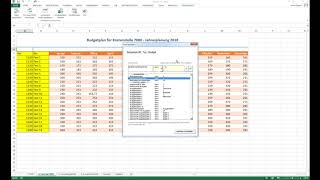 Excel Reverse Pivot  Pivot Tabellen in Datensätze überführen zB Budgetplanung mit CSV Export [upl. by Proulx369]