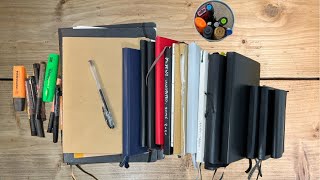 Notebooks Reviewed Leuchtturm Moleskine Midori Muji Roterfaden and more [upl. by Crist874]