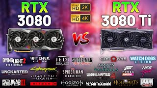 20 Games on RTX 3080 vs RTX 3080 Ti in 2023  1440p amp 4K [upl. by Marjory]