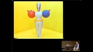 Triadic Ballet Avant Garde Dance Film with Freelyimprovised Marimba Vibraphone and Trombone Music [upl. by Akihsan]