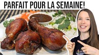 Pilons de Poulet aux 5 Épices Chinoises Facile  HOP DANS LE WOK [upl. by Rengia]