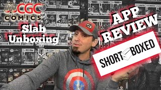 CGC Comic Unboxing Shortboxed APP Review [upl. by Hcahsem984]