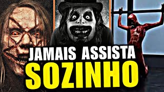 9 filmes de terror pra você NUNCA ASSISTIR SOZINHO [upl. by Annez]