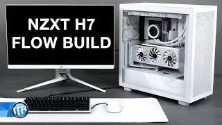 Hier passt alles PERFEKT zusammen 😍 NZXT H7 Flow Build Review [upl. by Ellekim]