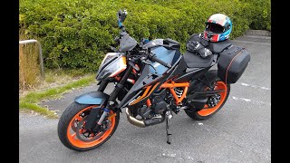 KTM 1290 Super Duke R Evo First Ride [upl. by Ennaeirrac]