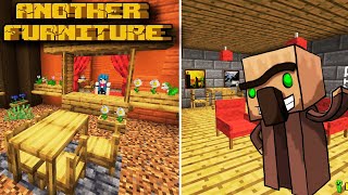 Design Revolution Another Furniture is the best furniture and decor mod in Minecraft [upl. by Eustis382]