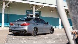 BMW M550i G30 Stage 2 DME Tune w Fi EXHAUST Valves ONOFF X Acceleration X Noo Pl8 M8 [upl. by Adleremse706]